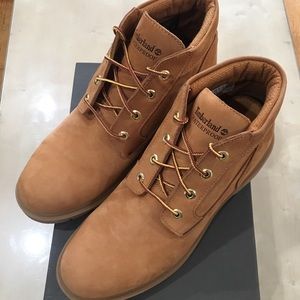 Timberland Men's Waterproof Chukka Wheat Boots 12